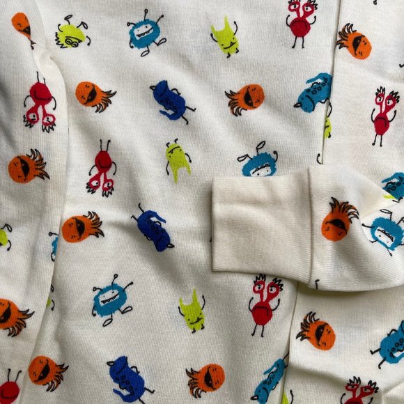 NWT 5T 5 4t 3t boy girl SNUGGLE MONSTER rainbow Old Navy pajamas 6P Bundle pride - Picture 5 of 12